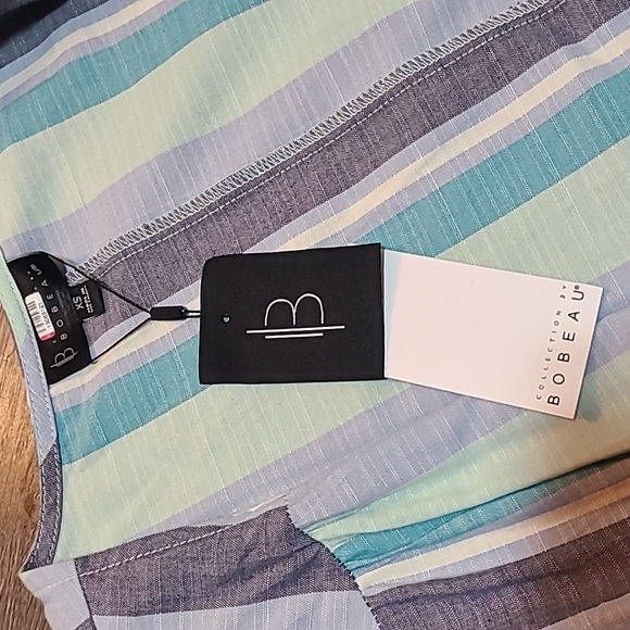 Striped wrap dress - Picture 3 of 4